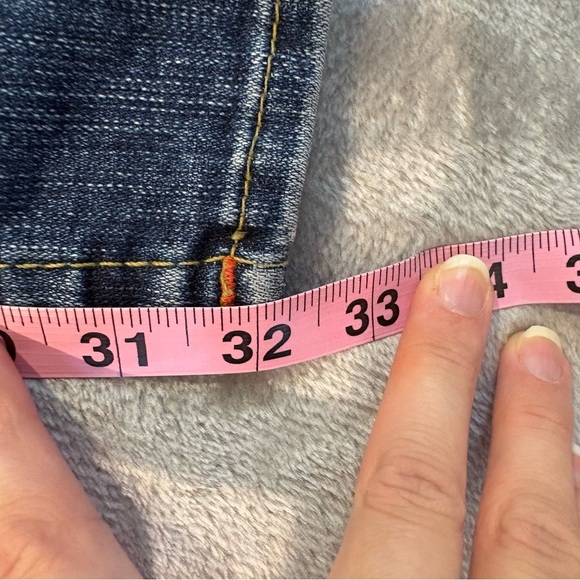 True Religion Skinny Distressed Denim Wmn’s Jeans Sz 29 - Picture 5 of 12